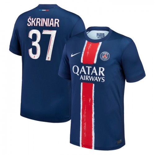 Maillot de Foot Paris Saint-Germain Skriniar 37 Domicile 2024-25 Maillot de Foot Paris Saint-Germain Skriniar 37 Domicile 2024-25